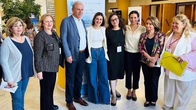 Η Ειρ. Αγαπηδάκη στο Αιγάλεω για την εθνική δράση κατά της παιδικής παχυσαρκίας