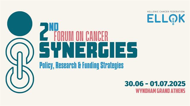 2nd Synergies Forum on Cancer – Policy, Research & Funding Strategies