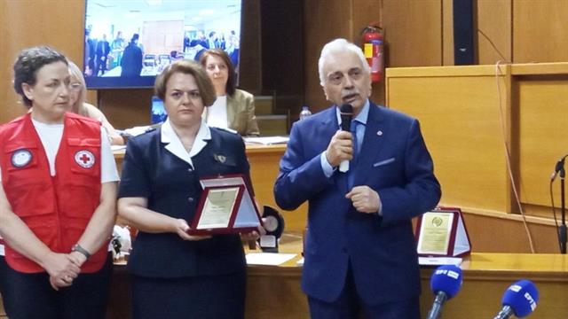 Ο πρόεδρος του ΕΕΣ τιμήθηκε από τη διοίκηση του Εφετείου Αθηνών