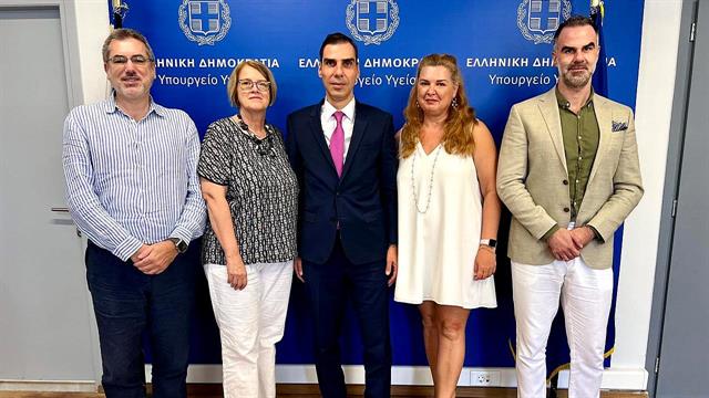 Συνάντηση της Ένωσης Ασθενών Ελλάδας με τον Υφυπουργό Υγείας Μάριο Θεμιστοκλέους