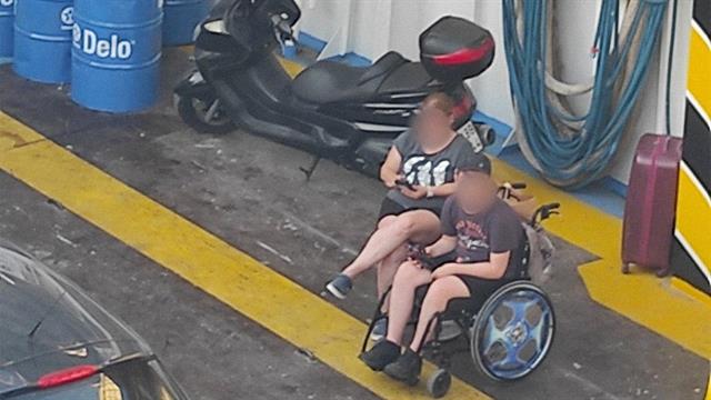 Θάσος: Παιδί Αμεα ταξιδεύει στο γκαράζ του ferry boat, εν μέσω καύσωνα