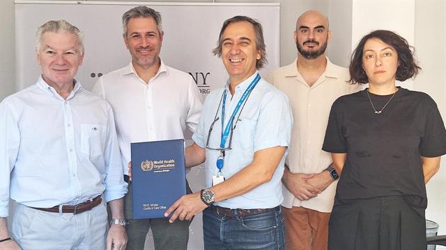 Στρατηγική συνεργασία ΚΕΤΕΚΝΥ με τον Παγκόσμιο Οργανισμό Υγείας