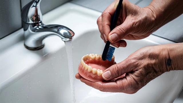 Πώς να φροντίσουμε μια τεχνητή οδοντοστοιχία