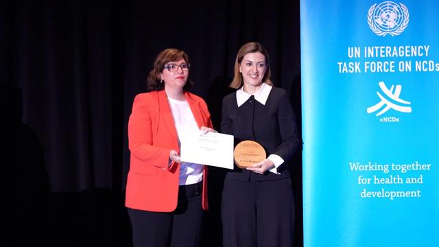 ΟΗΕ - ΠΟΥ: Παγκόσμιο βραβείο στην Ελλάδα για την πρόληψη χρονίων νοσημάτων και παιδικής παχυσαρκίας