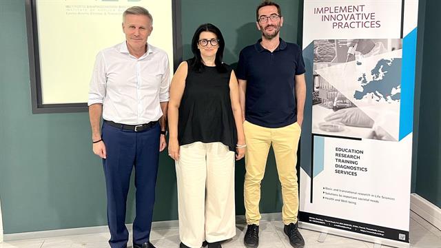 Ο πρόεδρος της ΗΔΙΚΑ στο Ινστιτούτο Εφαρμοσμένων Βιοεπιστημών του ΕΚΕΤΑ