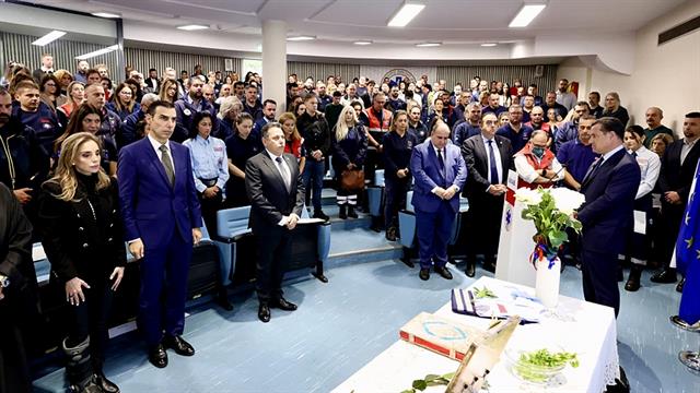 Ορκωμοσία 158 διασωστών - Πληρωμάτων Ασθενοφόρων στο ΕΚΑΒ