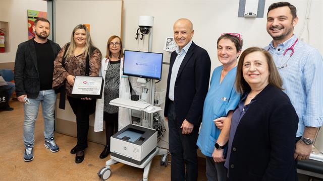 Πολύτιμη δωρεά ηλεκτροεγκεφαλογράφου από την Πράξη Αγάπης στο Παπαγεωργίου