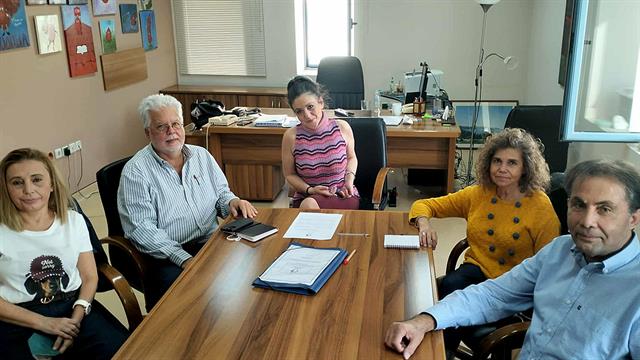 Συνάντηση εργασίας Προέδρου Ε.ΚΕ.Α.-Εκπροσώπων  ασθενών με Θαλασσαιμία