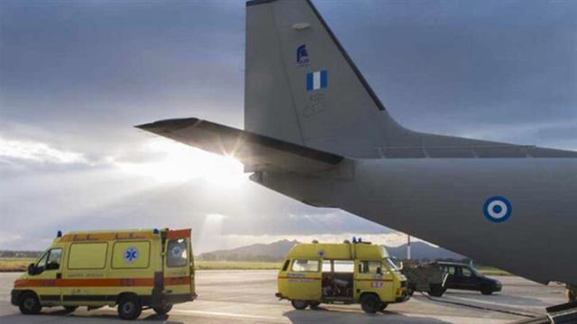 Με αεροσκάφος της Πολεμικής Αεροπορίας ο 18χρονος Μάριος στο Τορίνο για μεταμόσχευση ήπατος