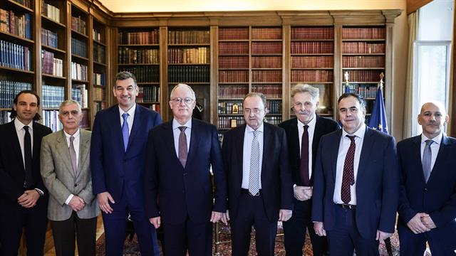 Συνάντηση του Προέδρου της Δημοκρατίας με αντιπροσωπεία του Δ.Σ. της  Ελληνικής Καρδιολογικής Εταιρείας