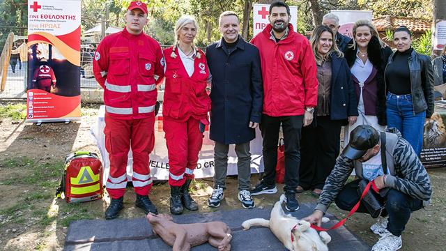 Ο Ε.Ε.Σ. στην εκδήλωση που διοργάνωσε η Περιφέρεια Αττικής και ο Δήμος Αθηναίων για τα ζώα στον Εθνικό Κήπο