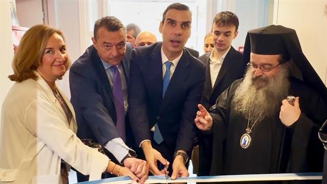 Εγκαινιάστηκε η ανακαινισμένη Παιδιατρική Κλινική στο Γενικό Νοσοκομείο Χίου Σκυλίτσειο