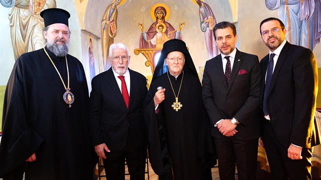 Ιατρικό Διαβαλκανικό Θεσσαλονίκης:  Θυρανοίξια του Ιερού Παρεκκλησίου Αγ. Γεωργίου από τον Οικουμενικό Πατριάρχη κ.κ. Βαρθολομαίο