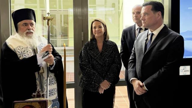 Εγκαίνια Μονάδας Βραχείας Νοσηλείας στο Παπαγεωργίου από τον Άδωνι Γεωργιάδη