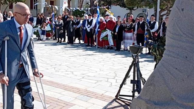 Συγκίνηση στον Άη Στράτη: Ο δήμαρχος παρών, 8 μέρες μετά την επέμβαση αφαίρεσης όγκου