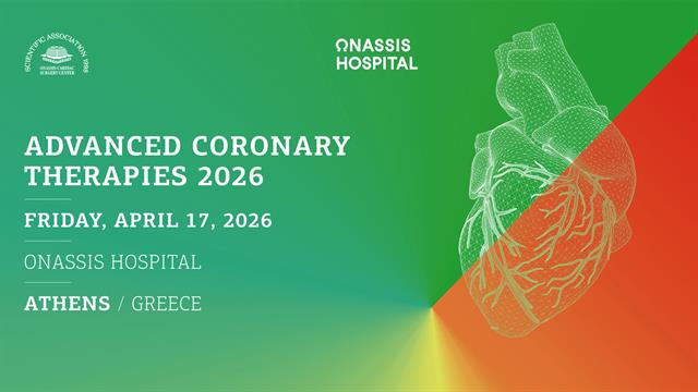 3η Επιστημονική Ημερίδα “Advanced Coronary Therapies 2026” στο Ωνάσειο Νοσοκομείο