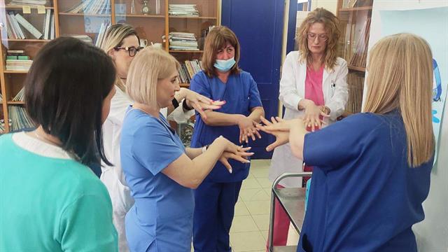Πλένω τα χέρια μου γιατί νοιάζομαι - Δράση ενημέρωσης στο νοσοκομείο Κομοτηνής