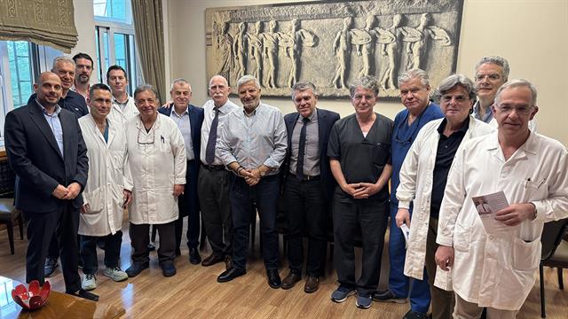 Επίσκεψη Προέδρου ΙΣΑ στο ΚΑΤ: Προτεραιότητα η ποιοτική φροντίδα των ασθενών