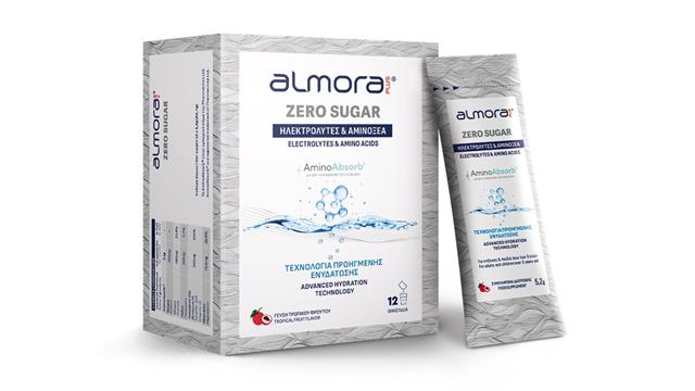 Το almora plus® zero sugar βραβεύτηκε ως το Καινοτόμο Συμπλήρωμα Διατροφής