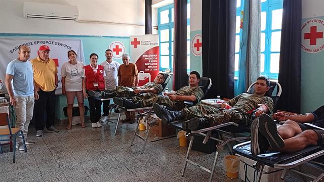 Ο Ε.Ε.Σ. υλοποίησε μεγάλη εθελοντική αιμοδοσία στην ακριτική Κάσο