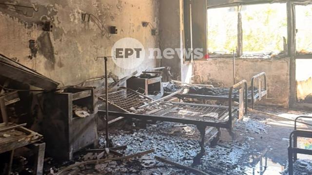 Σισμανόγλειο: Αποκαΐδια ο θάλαμος 8 της Παθολογικής Κλινικής