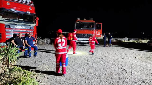Ο Ελληνικός Ερυθρός Σταυρός στην πρώτη γραμμή στο πύρινο μέτωπο της  Σαλαμίνας