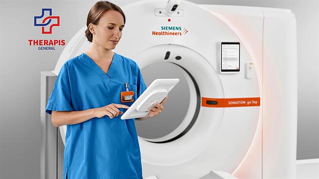 Η Siemens Healthineers και το Therapis General Hospital εγκαινιάζουν μια νέα εποχή στην αξονική τομογραφία