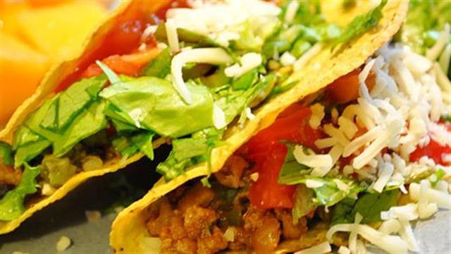 Τάκος με λαχανικά και παρμεζάνα