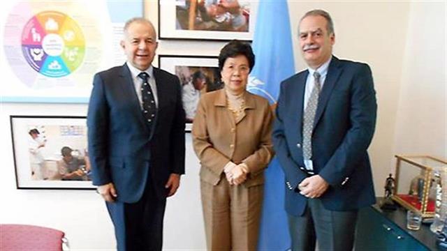 Συνάντηση του Γενικού Γραμματέα Δημόσιας Υγείας κ. Γ. Μπασκόζου με την Γεν. Δ/ντρια του Π.Ο.Υ.