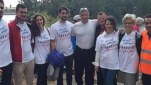 Ο πρόεδρος του ΙΣΑ στον 1ο αγώνα δρόμου ανθρωπιάς και αλληλεγγύης