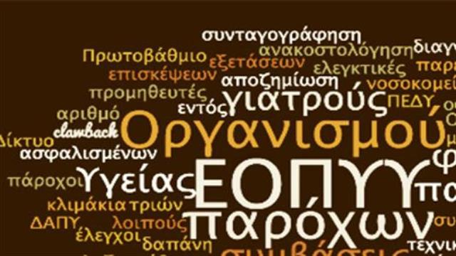 Υγεία: Το λεξικό της κρίσης