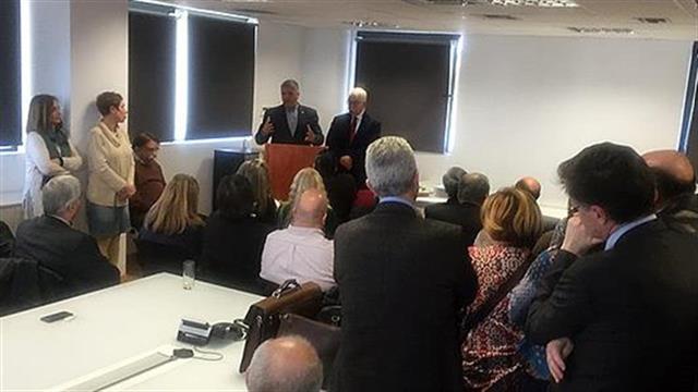 Στην κοπή της Πρωτοχρονιάτικης πίτας του ΚΕ.ΕΛ.Π.ΝΟ. παρέστη ο Πρόεδρος του Ι.Σ.Α.