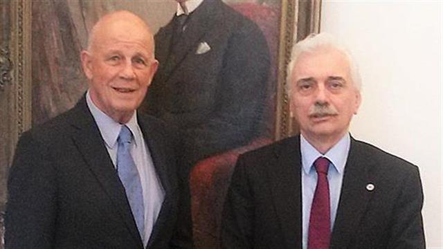 Συνάντηση του Προέδρου Ε.Ε.Σ. με τον Πρόεδρο του Ιδρύματος Μποδοσάκη