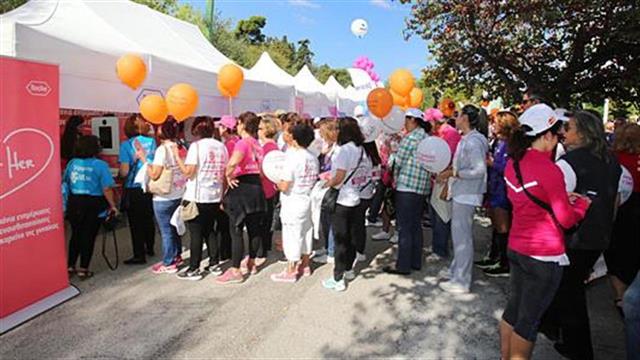 Η Roche στήριξε τον αγώνα Greece Race for the Cure®