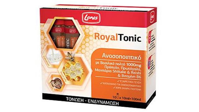 Lanes RoyalTonic και κανένα κρυολόγημα δεν θα σε… ξαναρίξει στο κρεβάτι!
