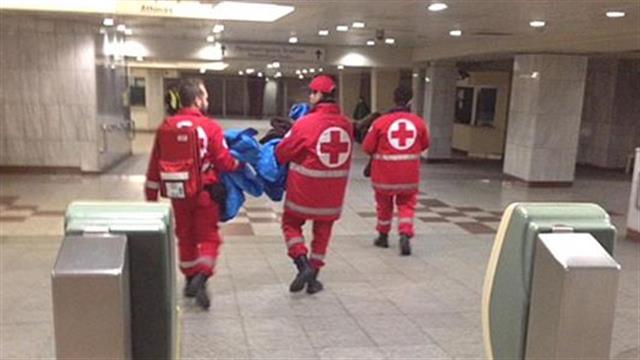 Υγειονομική υποστήριξη από τον Ε.Ε.Σ. των σταθμών του Μετρό για τη φιλοξενία αστέγων