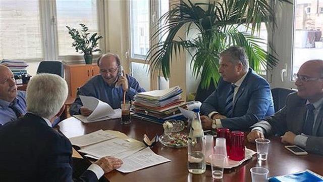 Συνάντηση του Προέδρου του ΙΣΑ  με τον Διοικητή του ΕΦΚΑ