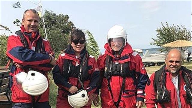 Δωρεά στην Ελληνική Ομάδα Διάσωσης από τους Lions της Νορβηγίας