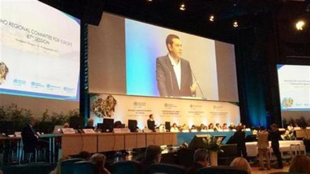 Στη σύνοδο του ΠΟΥ ο πρωθυπουργός