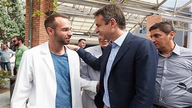 Στο “Παπαγεωργίου” Θεσσαλονίκης ο Κυριάκος Μητσοτάκης - “Είναι ένα νοσοκομείο κόσμημα”