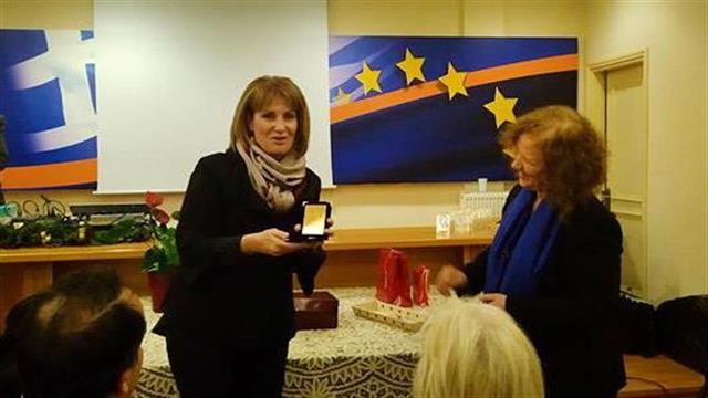 Βράβευση Ελληνικού Ερυθρού Σταυρού από το Κέντρο Κοινωνικής Πρόνοιας της Περιφέρειας Αττικής