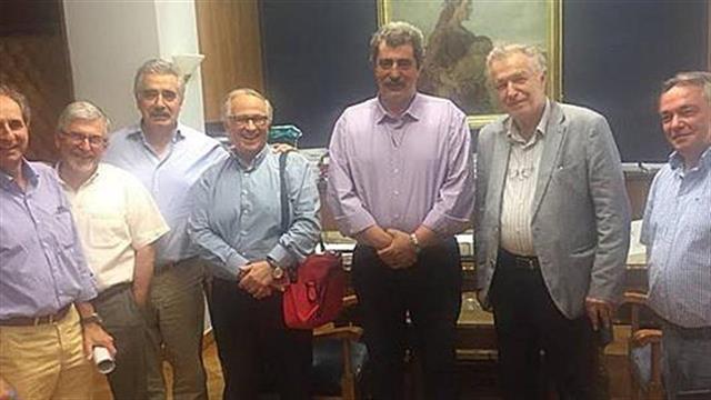 Συνάντηση διοίκησης Ελληνικής Οδοντιατρικής Ομοσπονδίας με τον Π. Πολάκη