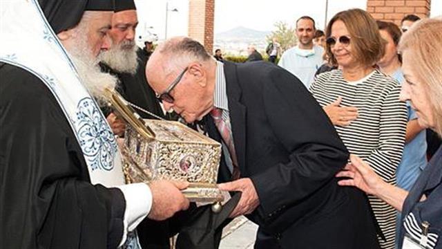 Το ΓΝ Παπαγεωργίου υποδέχτηκε και προσκύνησε την Τιμία Ζώνη της Θεοτόκου