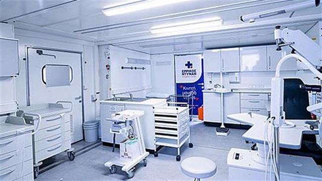 Η Κινητή Μονάδα Υγείας του Ερρίκος Ντυνάν Hospital Center στον Μαραθώνιο Ναυπλίου 2019