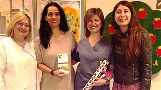 Οι «Νονοί» της Καρδιάς του Παιδιού, πρόσφεραν λαμπάδες σε καρδιοπαθή παιδάκια