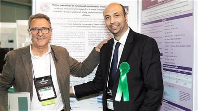 Βραβείο αριστείας στην έρευνα, για εργασία με θέμα την κατανάλωση συμπληρωμάτων διατροφής