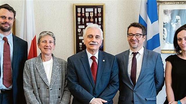 Επίσκεψη κλιμακίου της Διεθνούς Επιτροπής Ερυθρού Σταυρού (ICRC) στα Κεντρικά Γραφεία του Ελληνικού Ερυθρού Σταυρού