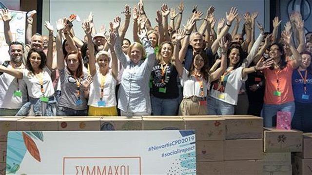 Ημέρα Εθελοντικής Κοινωνικής Προσφοράς 2019 της Novartis