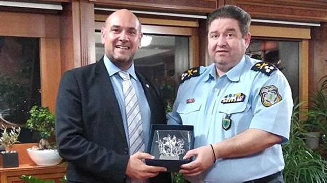 Συνάντηση προέδρου του Ε.Κ.Α.Β. με τον αρχηγό της ΕΛ.ΑΣ.