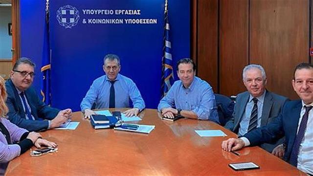 Συνάντηση Προεδρείου ΠΙΣ με τον υπουργό Εργασίας για τις αλλαγές στο ασφαλιστικό σύστημα